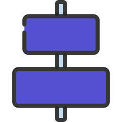 Fototapeta premium Align Centre Icon