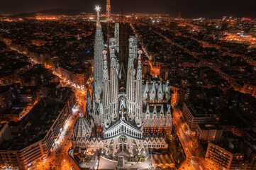 La Sagrada Familia - obrazy, fototapety, plakaty