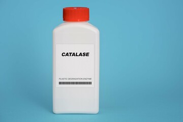 Catalase. Sample of Plastic-Eating Microbial Enzyme