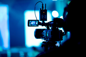 videographer close up, cameraman, man with camera, movie,