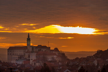 Mikulov castle, South Moravia, Czech Republic