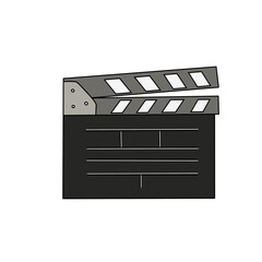 clapper tongue board. Illustration of a cracker in a minimalist style.