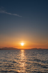 宍道湖の御来光