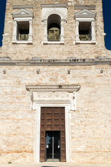 Fototapeta na wymiar Basilica of San Salvatore, UNESCO site, Spoleto, Umbita, Italy