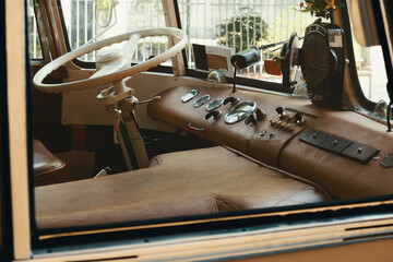 Vintage Vehicle Interior
