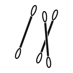 Cotton swabs icon
