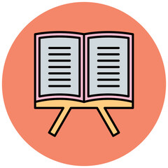 Book Stand Icon