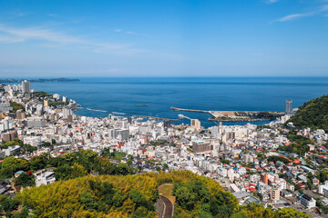 Fototapeta na wymiar Townscape of Atami