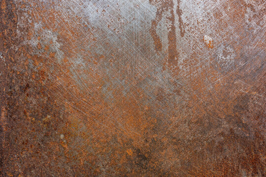 Background with rust metal