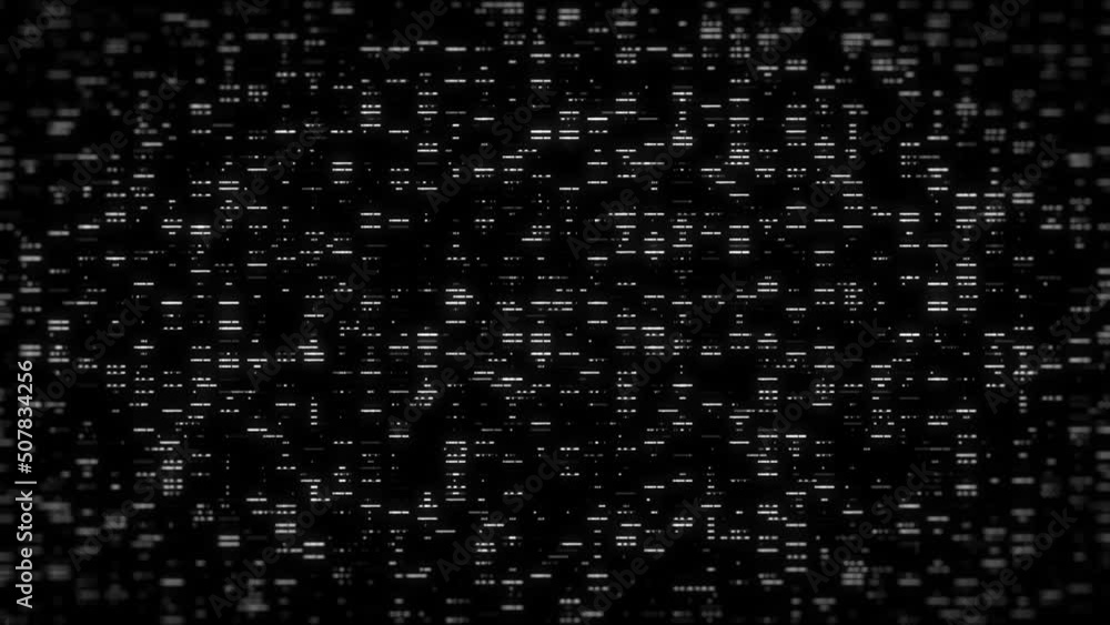 Poster big data digital business hitech background/ 4k animation of an abstract wallpaper big data business
