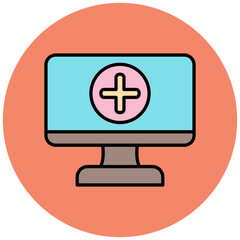 Obraz premium Medical App Icon