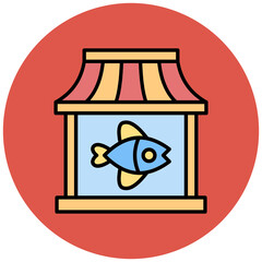 Fish Market Icon