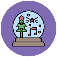 Naklejka premium Crystal Ball Icon