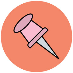 Push Pin Icon