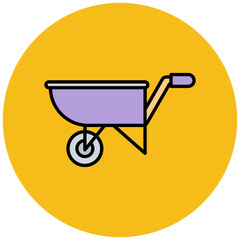 Wheelbarrow Icon