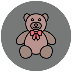 Teddy Bear Icon