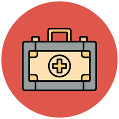 Fototapeta premium First Aid Kit Icon