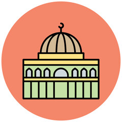 Dome Of The Rock Icon