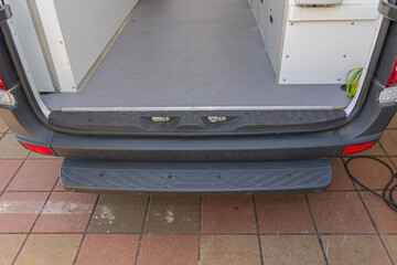 Rear Step in Van