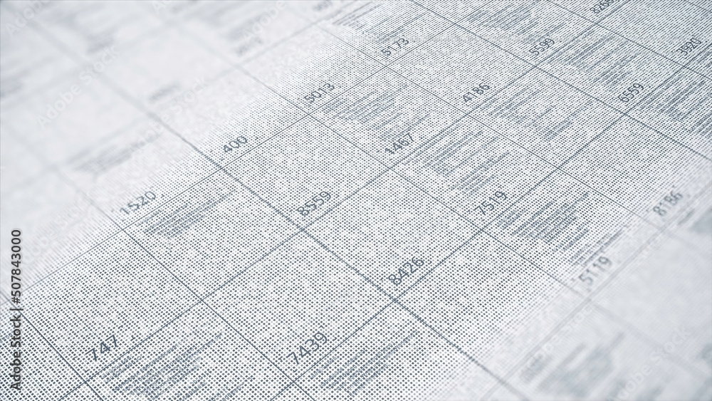 Poster abstract financial chart background. animation. abstract monochrome graphs with running and changing