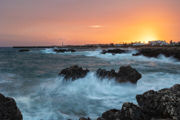 Fototapeta na wymiar Sunset in Menorca