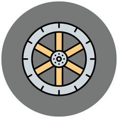 Obraz premium Tire Icon