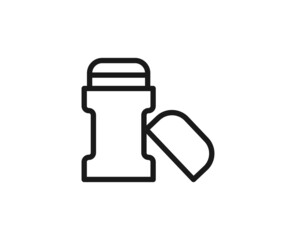 Beauty line icon on white background