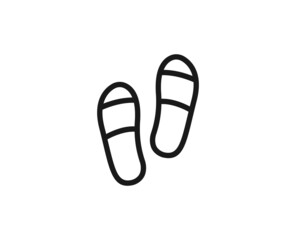 Beauty line icon on white background