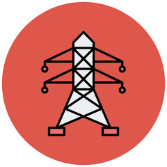 Electric Tower Icon