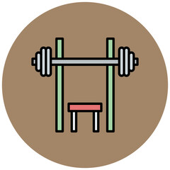Bench Press Icon