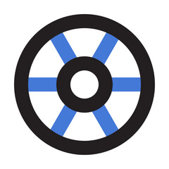 color palette icon illustration