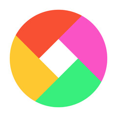 Fototapeta premium aperture icon illustration