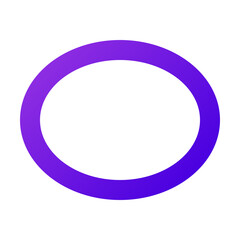 ellipse icon illustration