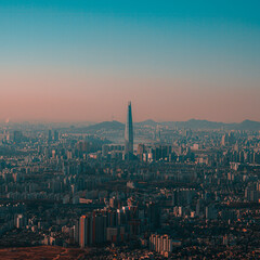 Fototapeta premium view from eiffel tower
