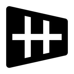 Fototapeta premium perspective icon illustration