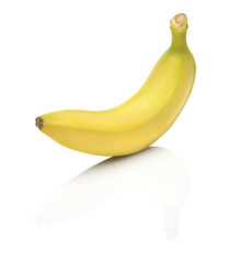 one banana on white - 507853449