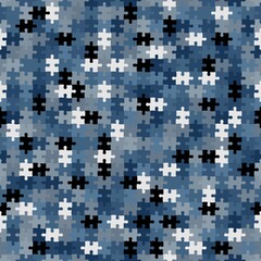 Texture decorative camouflage seamless pattern. Abstract vector illustration