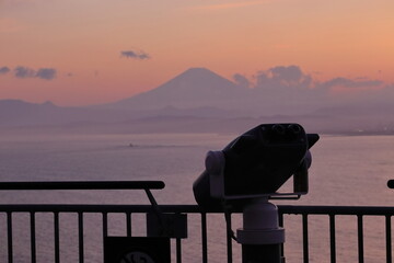 展望台からの夕景