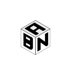 Letter logo design, Cube logo design.