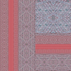 Beautiful abstract background in pink color with a geometric pattern.