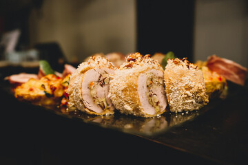 grilled salmon steak