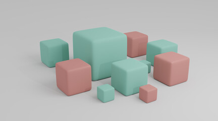 3d Abstract Design,modern background design with geometric shapes © neurostructure