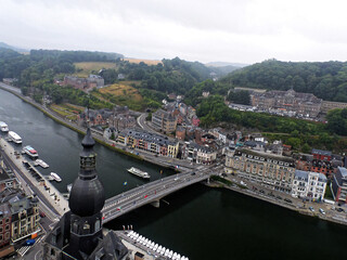 Dinant, Belgium - July 2019, City of Dinant