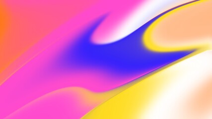 Abstract  blurred gradient pastel background in bright colors. Colorful smooth illustration