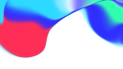 Abstract shape blurred color gradient background in bright colors. Colorful smooth illustration wallpaper