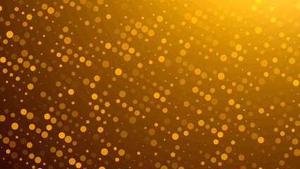 Abstract dot yellow orange pattern gradient texture technology background.