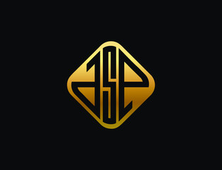 jse letter original monogram logo design