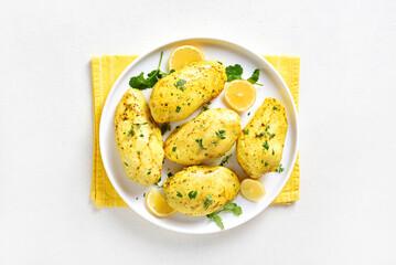 Baked turmeric chicken breast