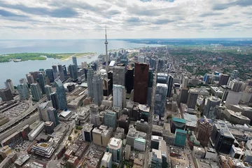 Abwaschbare Fototapete Toronto s financial district from the East  © sleg21