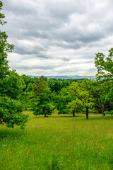 Sommerspaziergang im schönen Park in Altenstein bei Bad Liebenstein - Thüringen - Deutschland